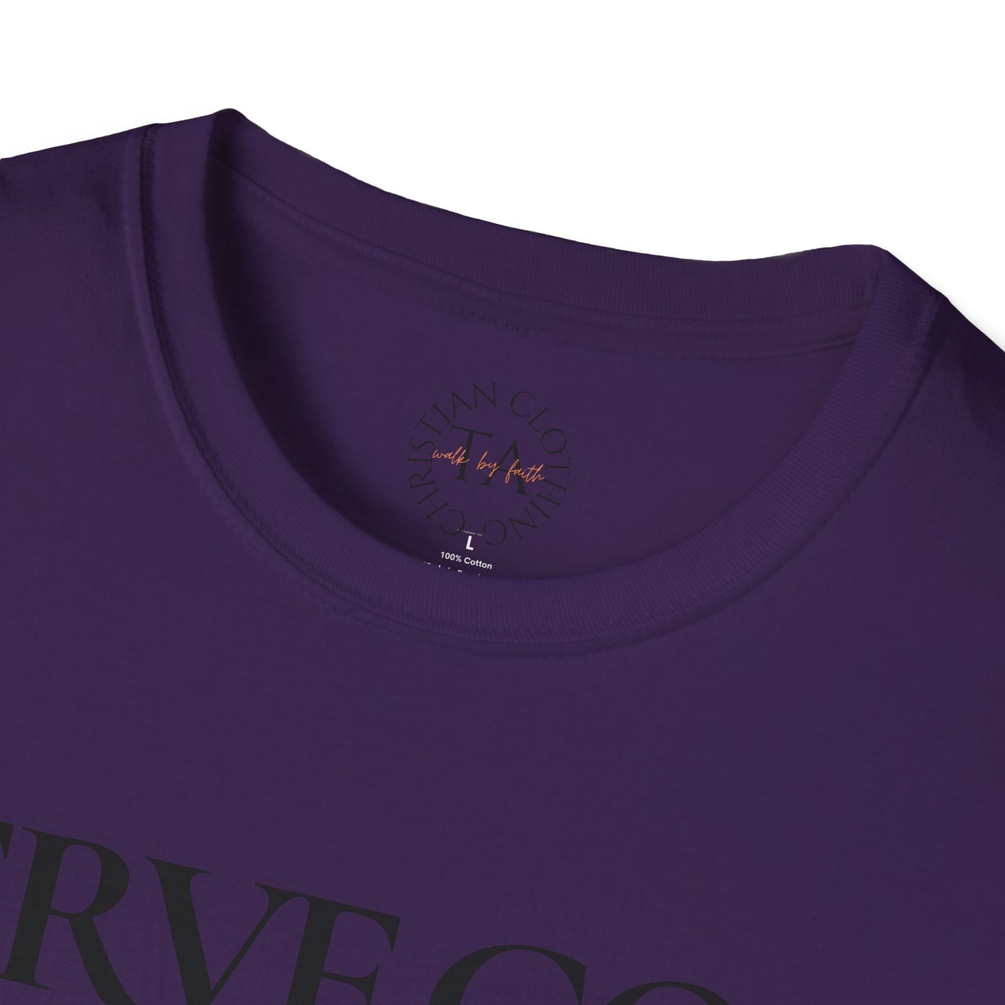 Faith Inspired "Serve God" T-Shirt - Inspirational Faith-Based Christian Gift