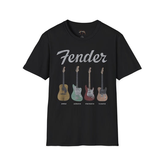 Guitar Lovers T-Shirt - Vintage Style Rock Band Tee