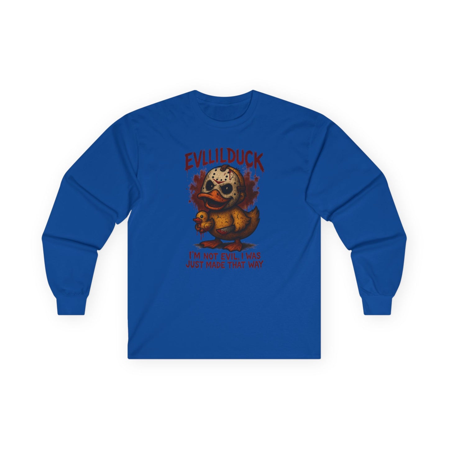 Evllilduck Long Sleeve Tee - Halloween Costume & Birthday Gift