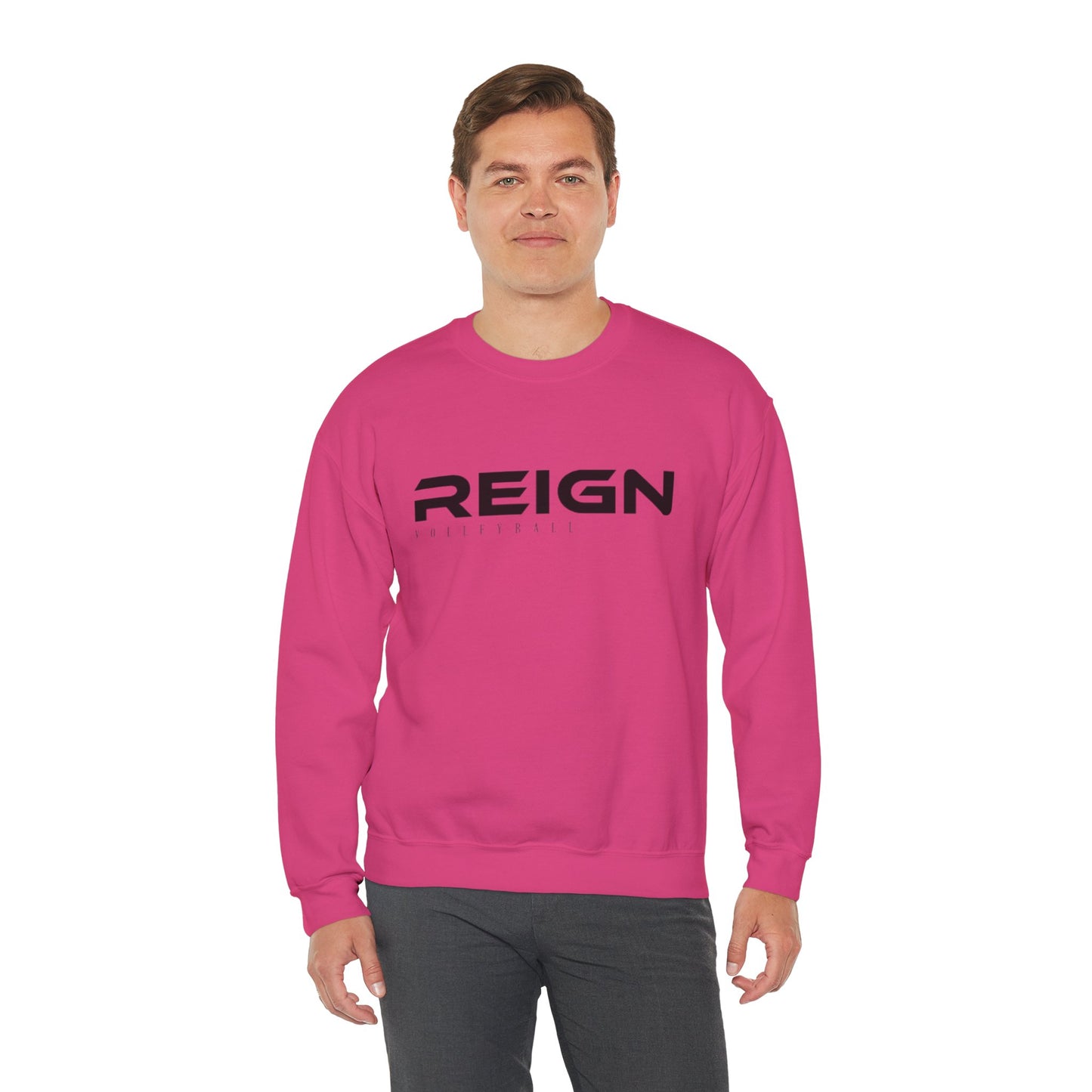 Volleyball - Customizable Volleyball Design Sweatshirt, Parents Fans, Unisex Crewneck Jumper, Quality Sports Apparel, Volleyball Gift