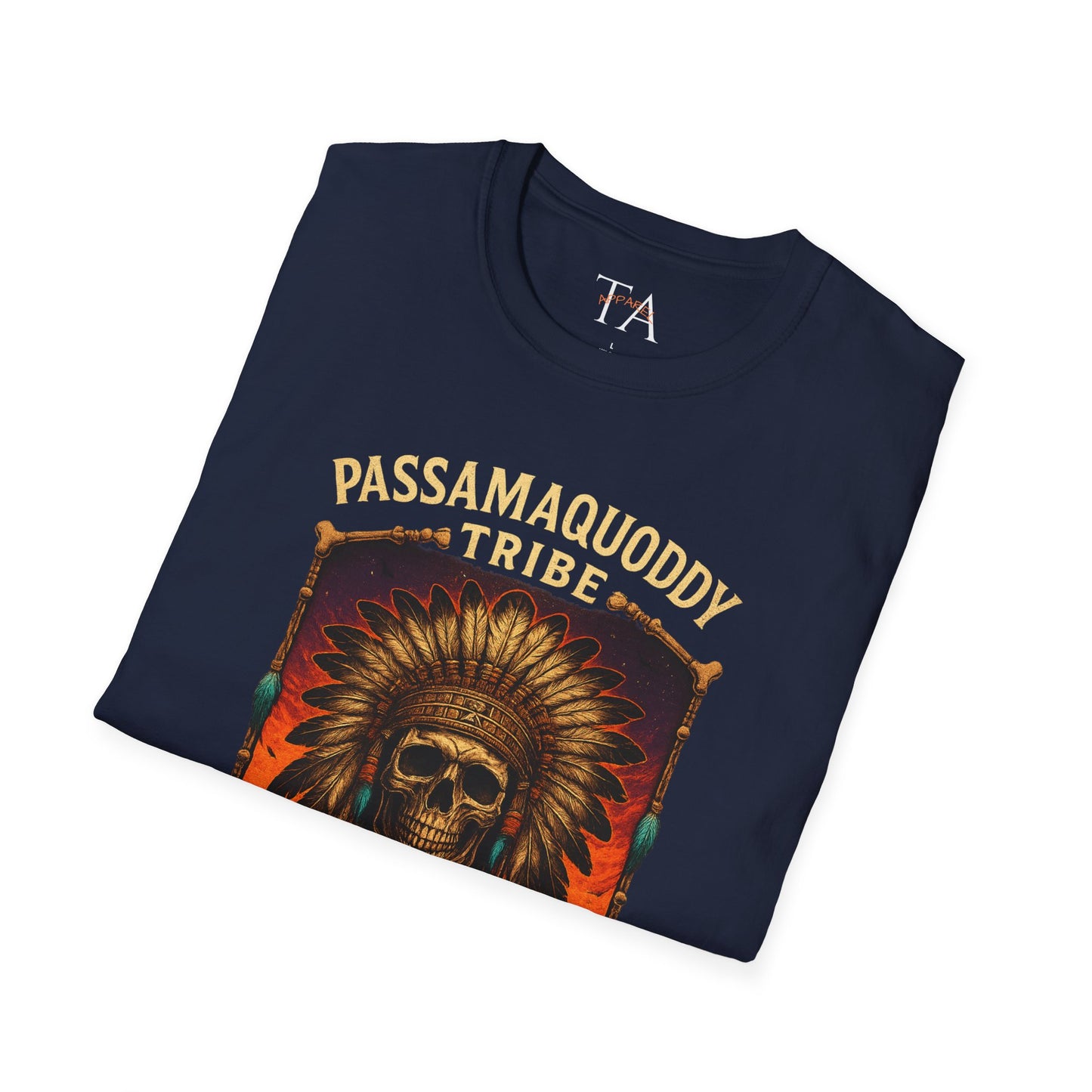 Tribal Graphic T-Shirt - Passamaquoddy Tribe Design4, Gift for Adventurers