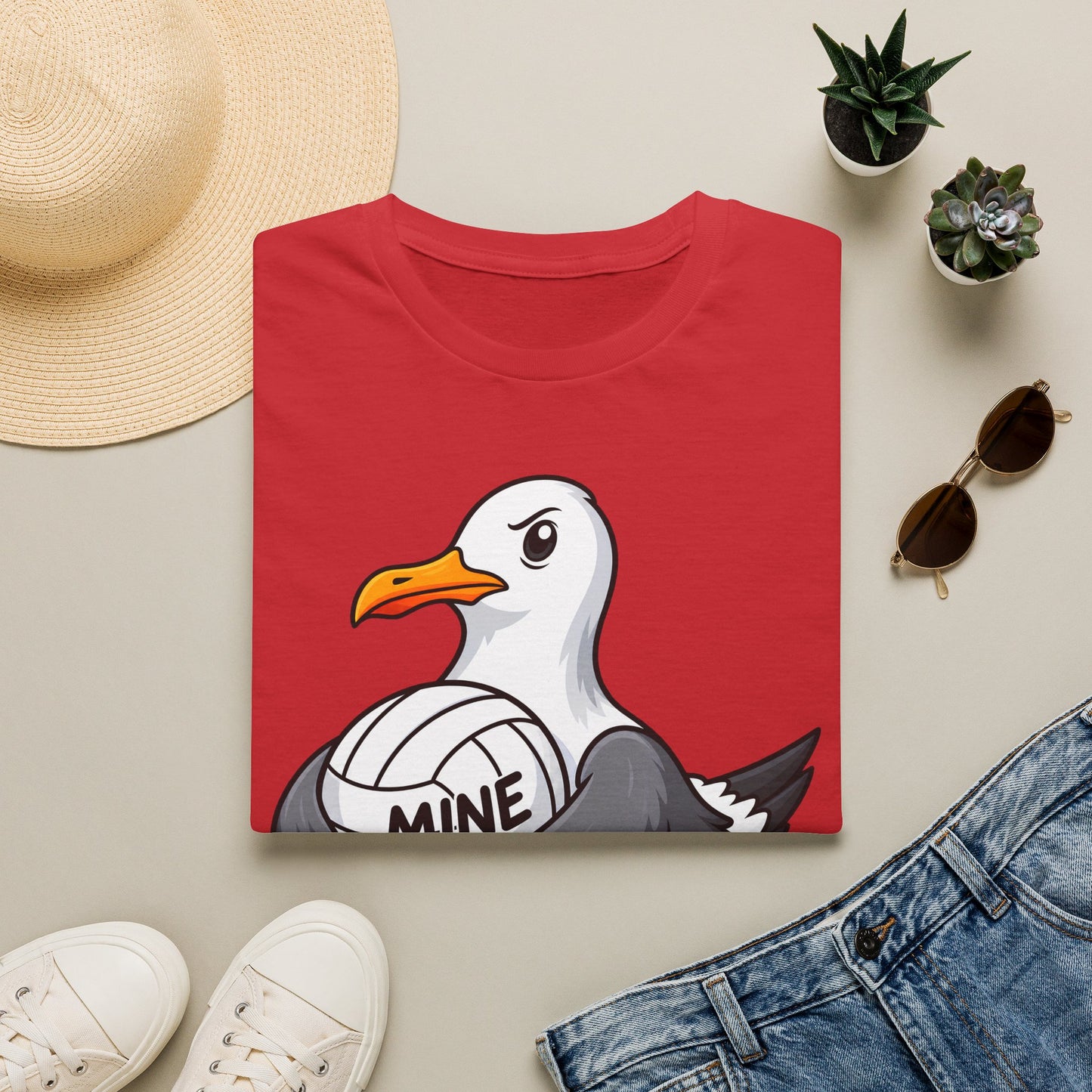 MINE Volleyball Seagull Gildan Softstyle® T-Shirt