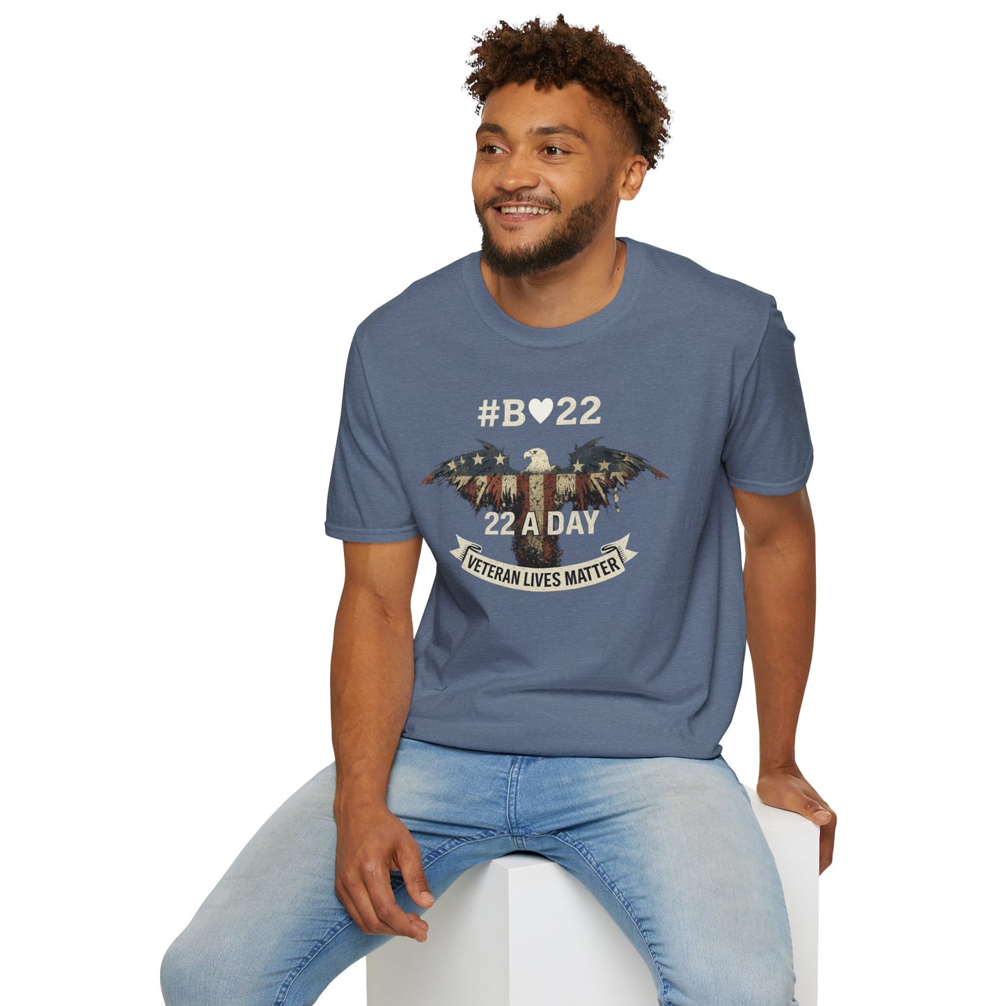 #B🤍22 Veteran Lives Matter T-Shirt