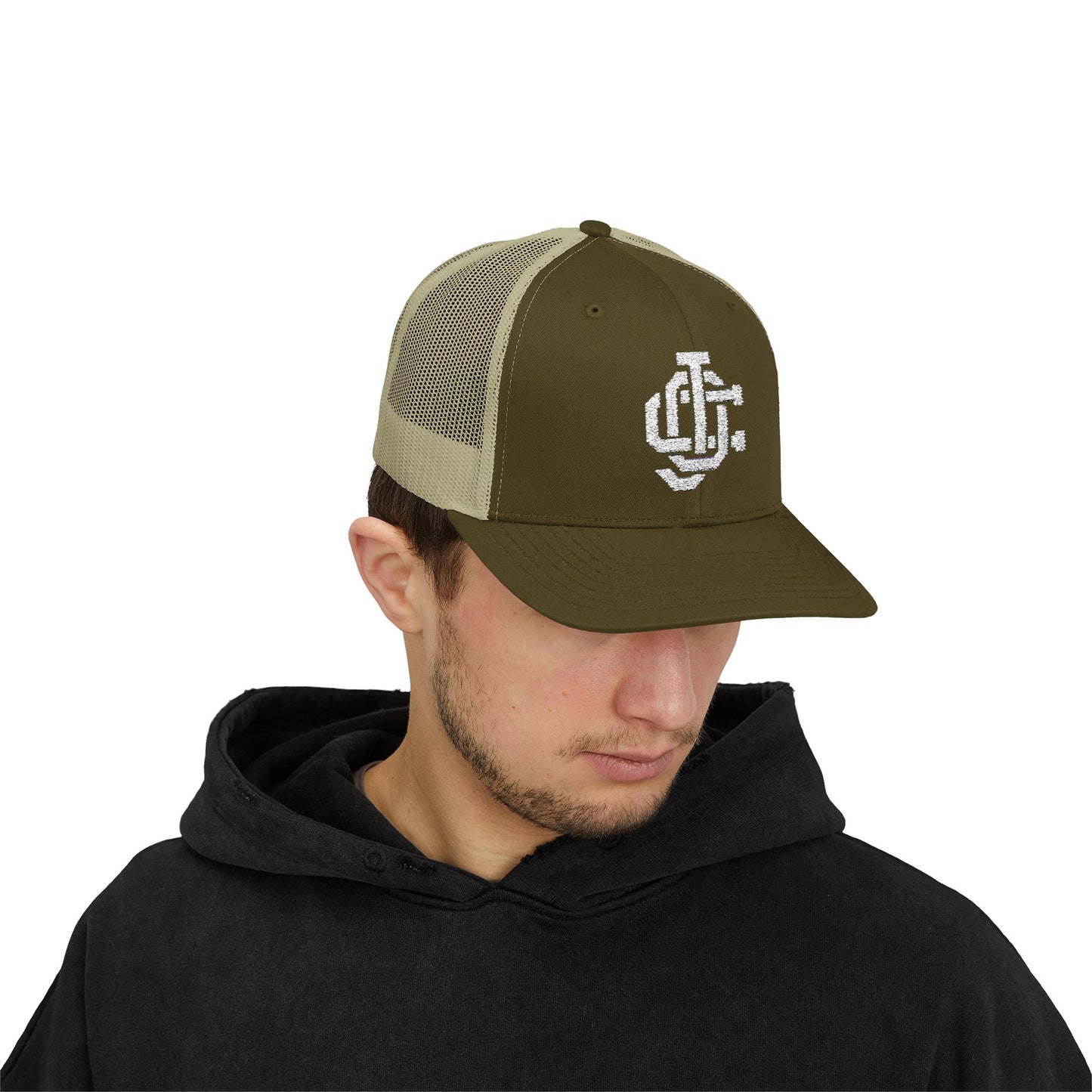 Oviedo Jeep Club Logo - Snapback Trucker Cap - Outdoor Fun Adjustable Hat