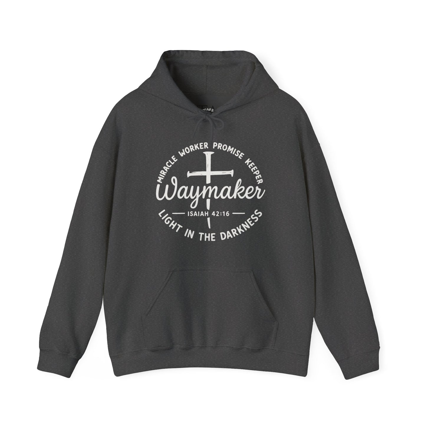 Faith Inspired Waymaker Hoodie - Cozy Sweatshirt for Faith Lovers and Celebrations