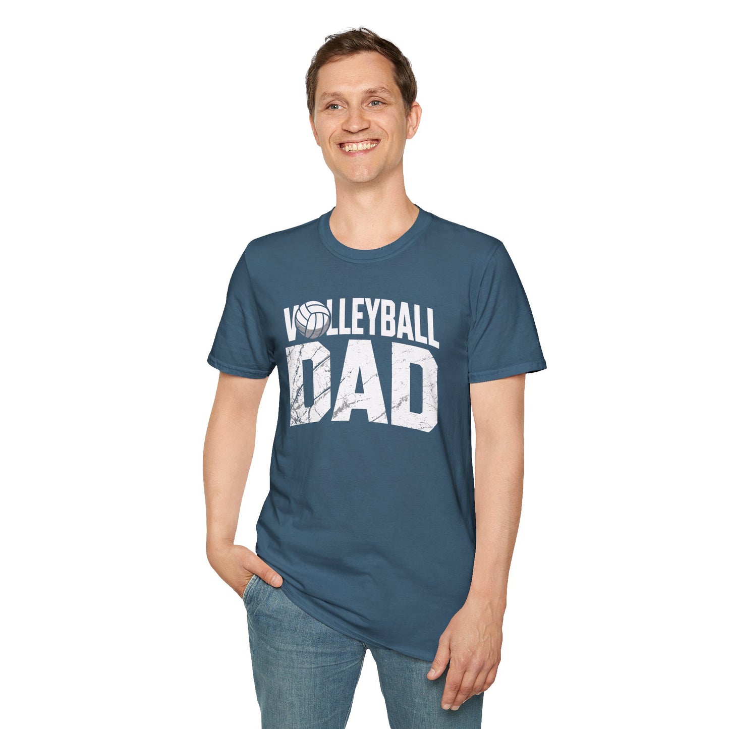 Volleyball Dad T-Shirt - Customizable