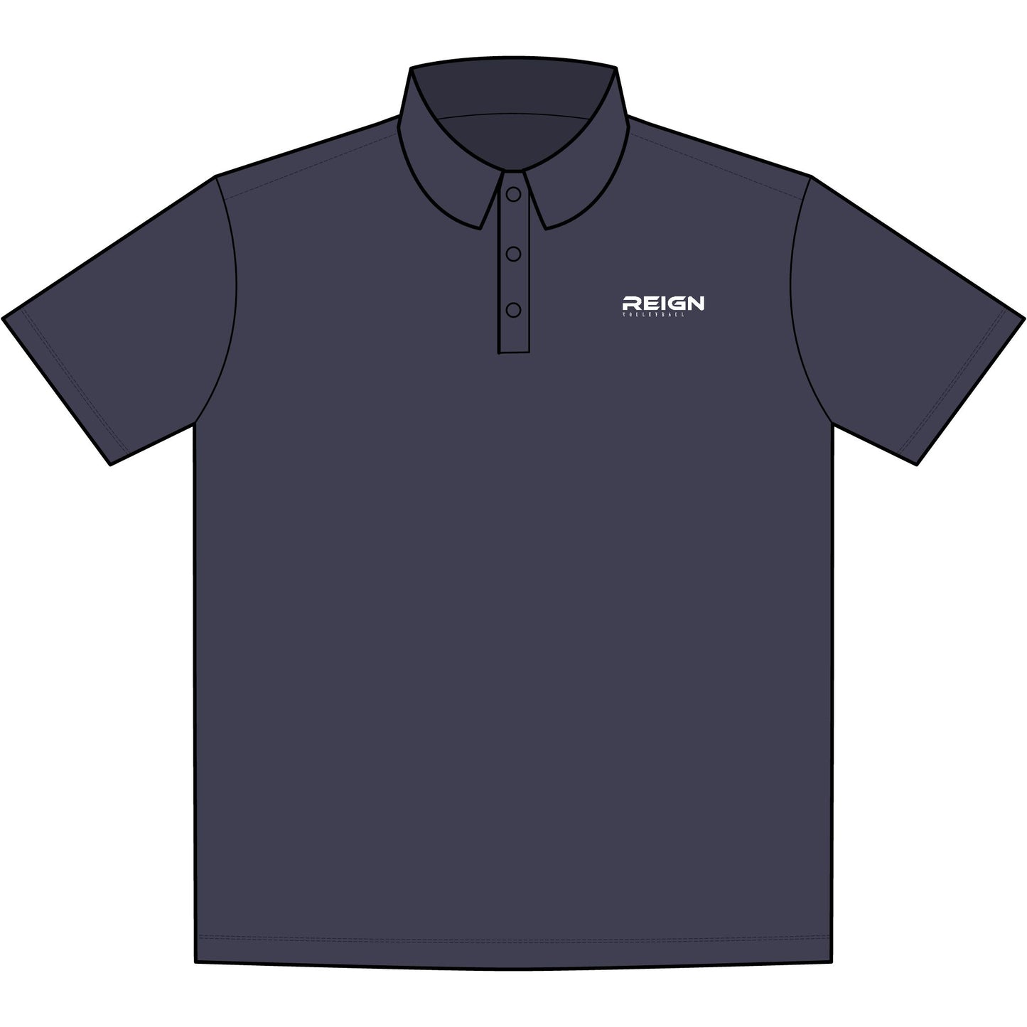 Reign Performance Polo — Men's UV Micropique Golf & Work Shirt