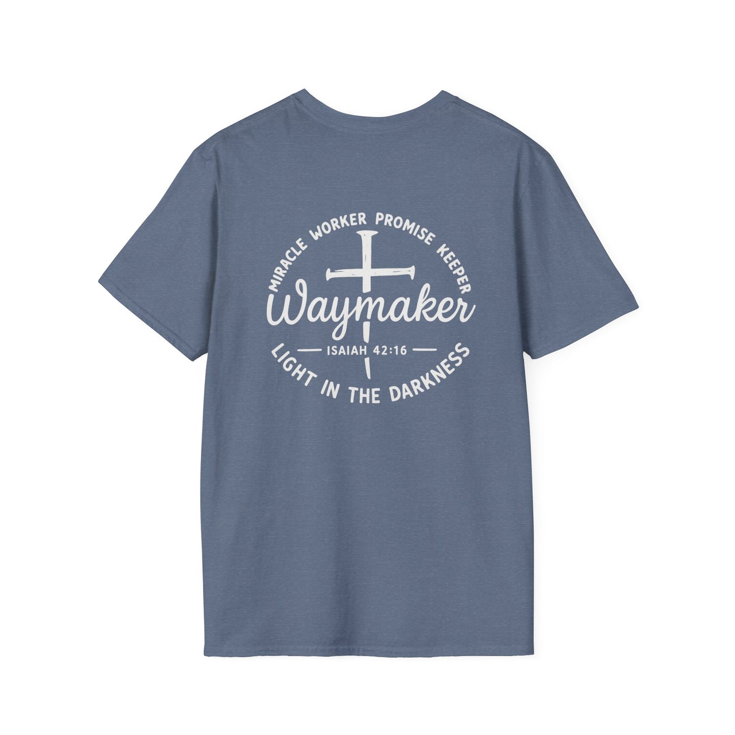 Faith Inspired Waymaker Registered Nurse Unisex Softstyle T-Shirt