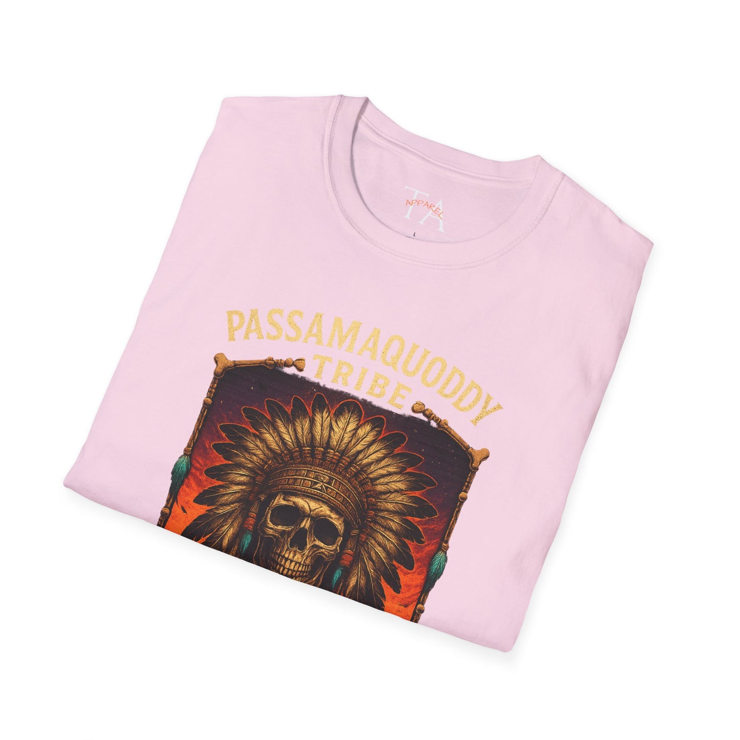 Tribal Graphic T-Shirt - Passamaquoddy Tribe Design4, Gift for Adventurers