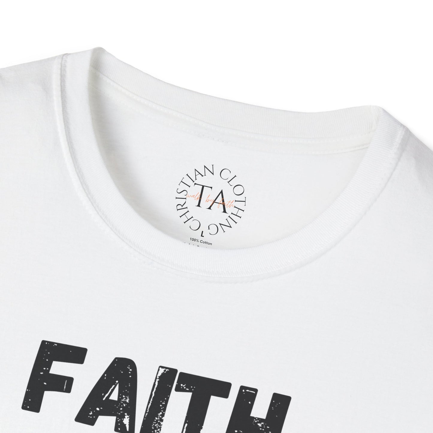 Faith Inspired Unisex T-Shirt - Faith Over Fear Design