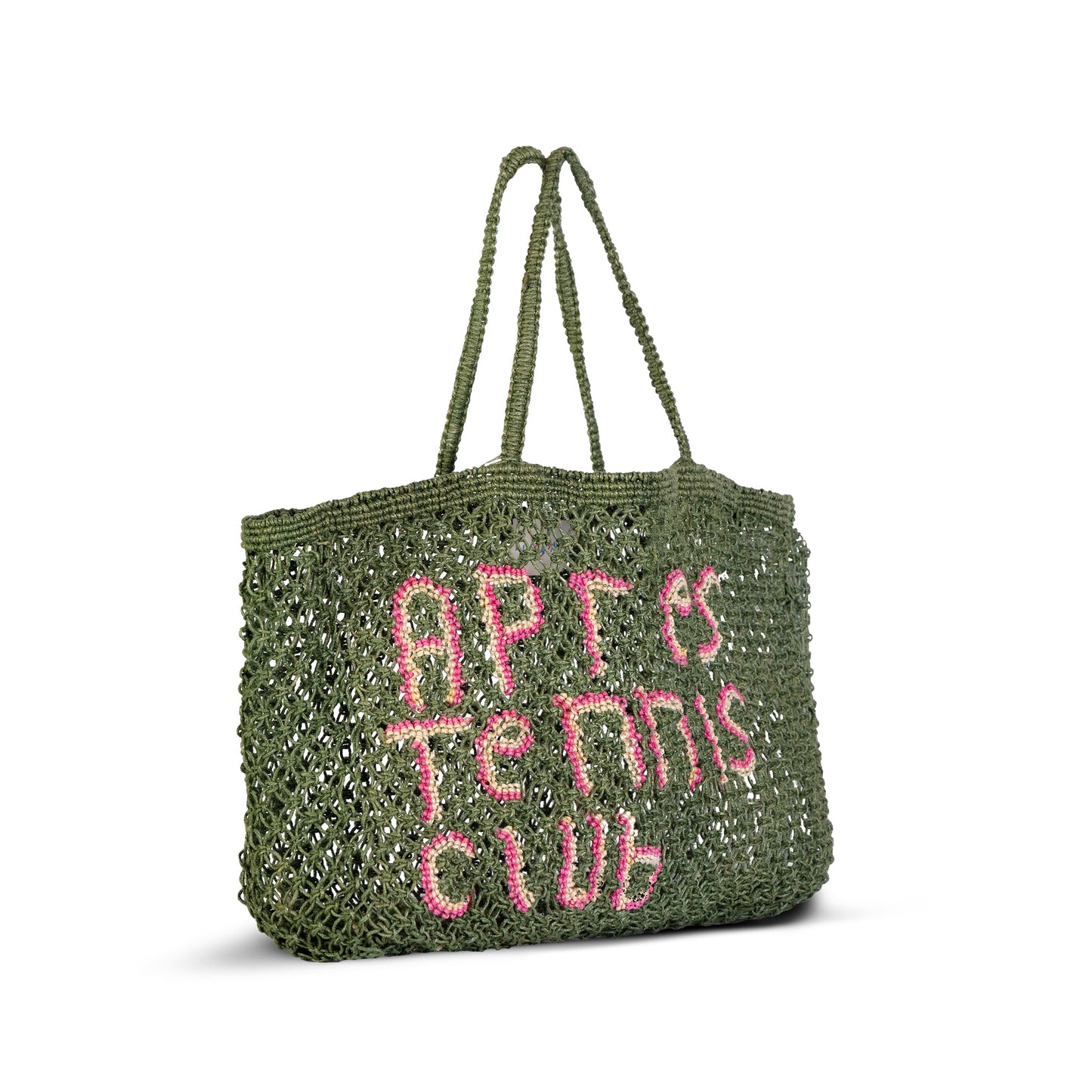 Tin Marin - Apres Tennis Club Woven Jute Tote