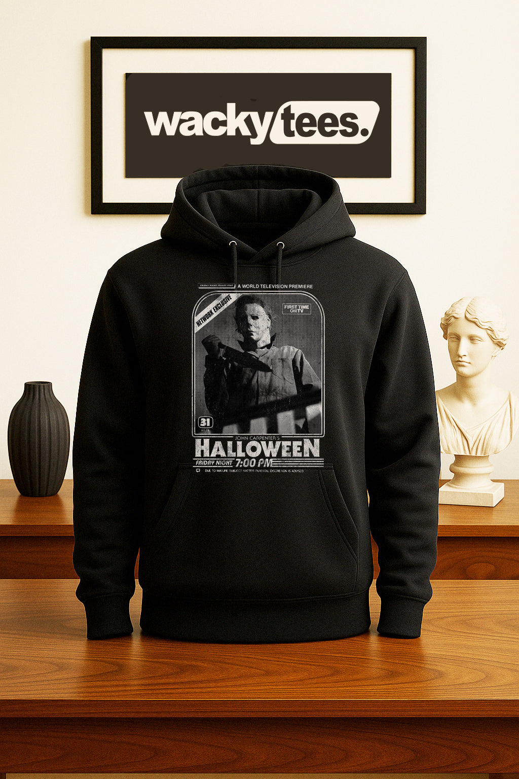 Halloween World Television Premiere Horror Michael Graphic Tee Shirt