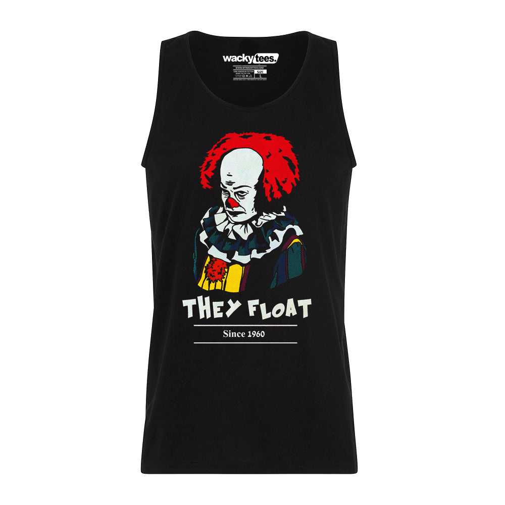 Pennywise It They Float Horror Serial Killer Halloween Terror Graphic Tee Shirt