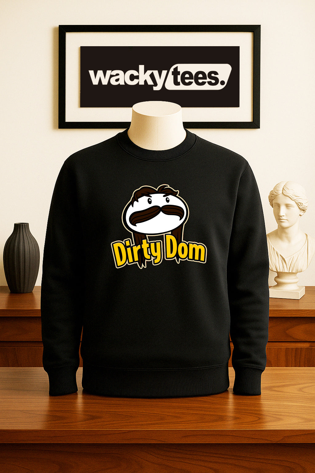 Dirty Dom Pringle Man Mysterio Dominic Wrestler Funny Graphic Tee Shirt