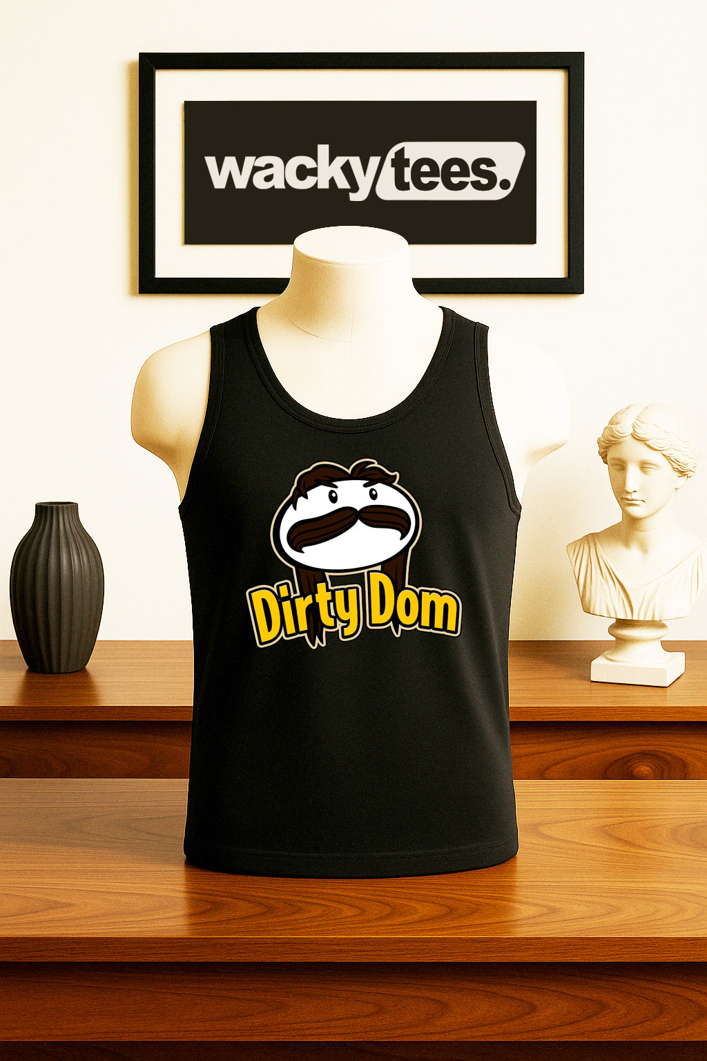 Dirty Dom Pringle Man Mysterio Dominic Wrestler Funny Graphic Tee Shirt