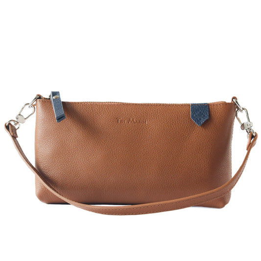 Tin Marin - Elia Convertible Leather Bag – Clutch, Shoulder & Crossbody