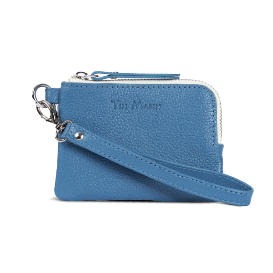 Tin Marin - Gina Leather Top Zip Wallet