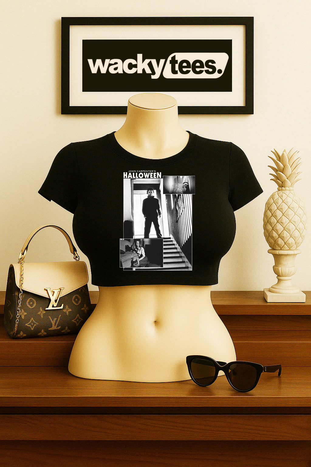 Halloween John Carpenters Horror Terror Halloween Graphic Tee Shirt