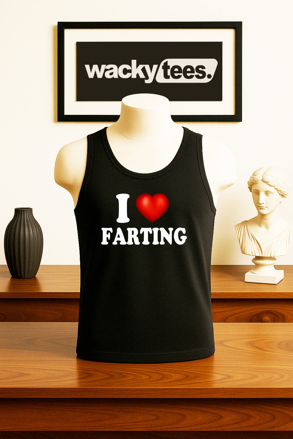 I Love Farting I Heart Funny Adult Humor Graphic Tee Shirt