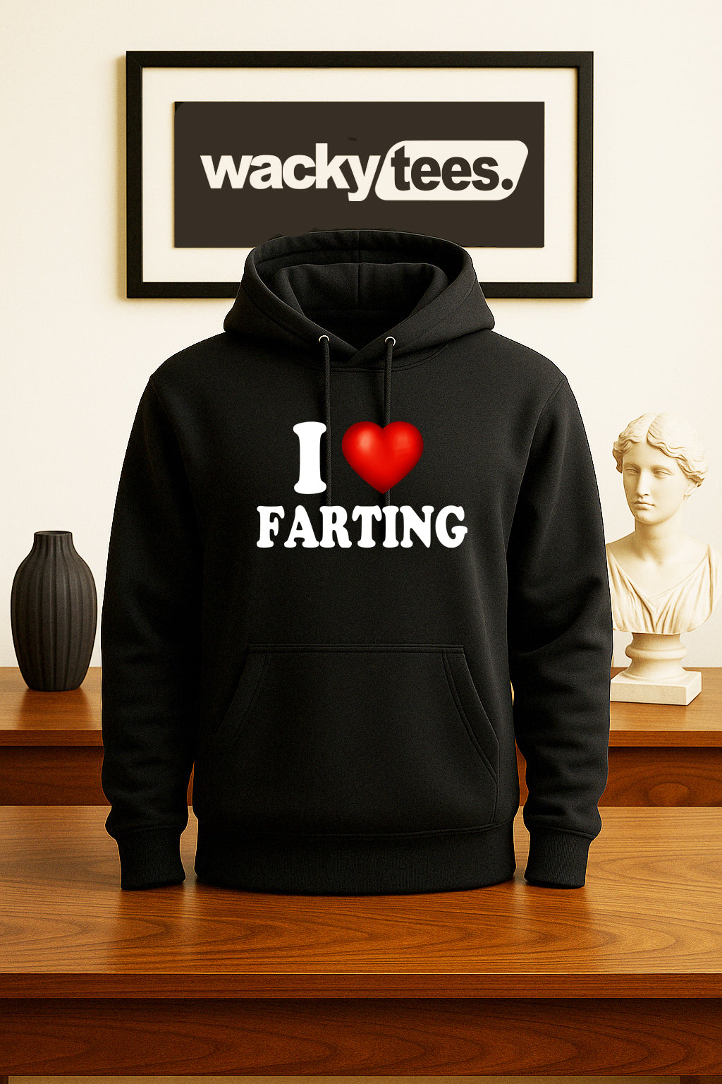 I Love Farting I Heart Funny Adult Humor Graphic Tee Shirt