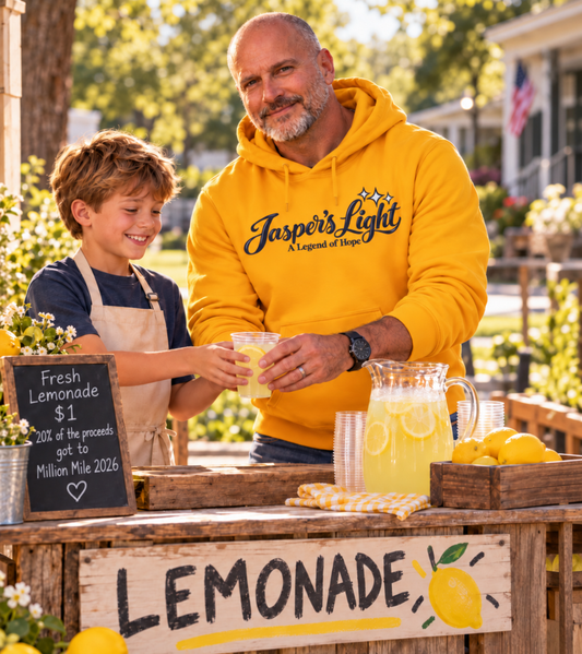 Jasper’s Light – A Legend of Hope Childhood Cancer Awareness Hoodie