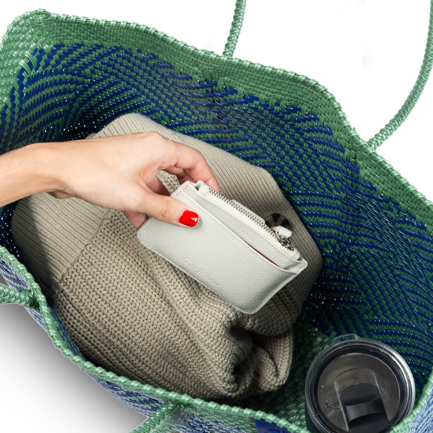 Tin Marin - Palmera Woven Super Tote
