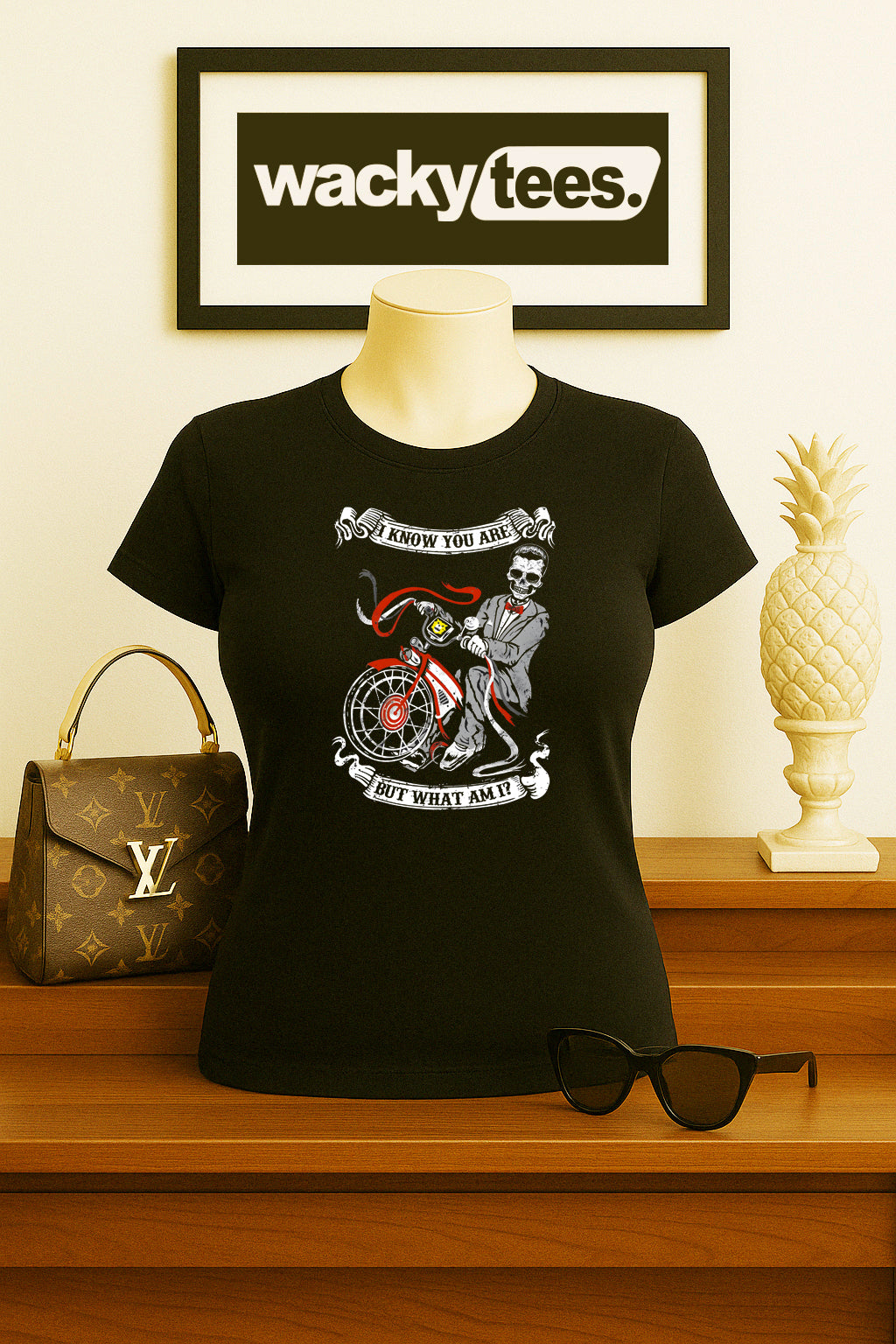 Pee Wee Herman I Know You Are But What Am I Funny Graphic Tee Shirt