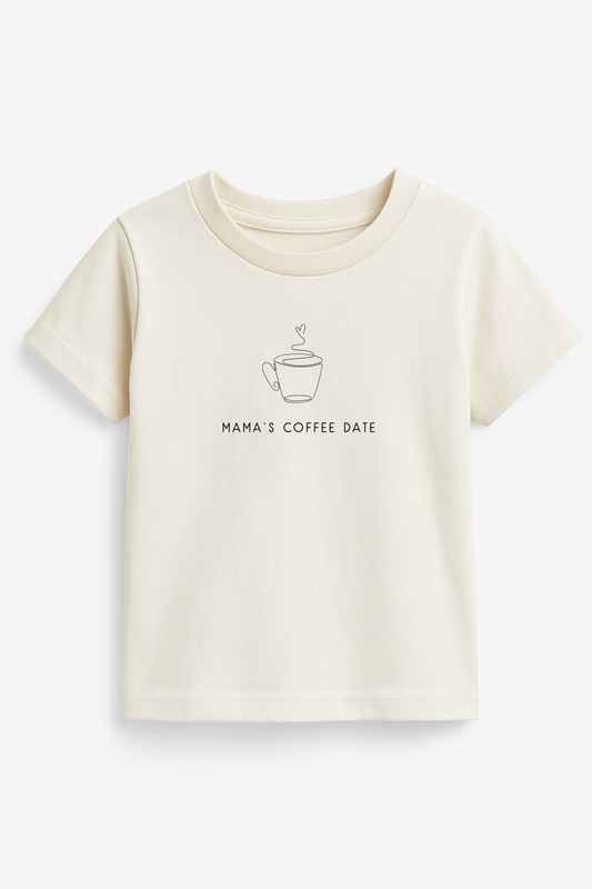 Tenth & Pine - Mama's Coffee Date Organic Kids T-shirt