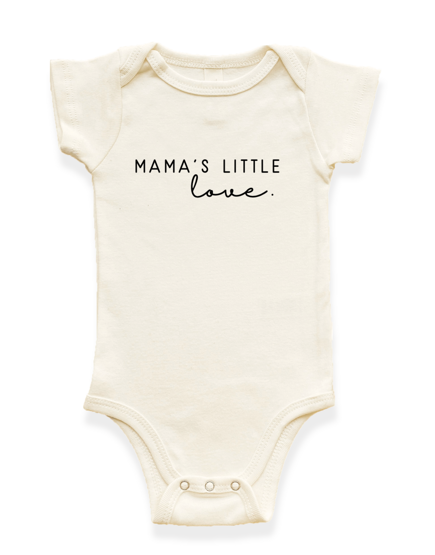 Tenth & Pine - Mama's Little Love Organic Baby Bodysuit