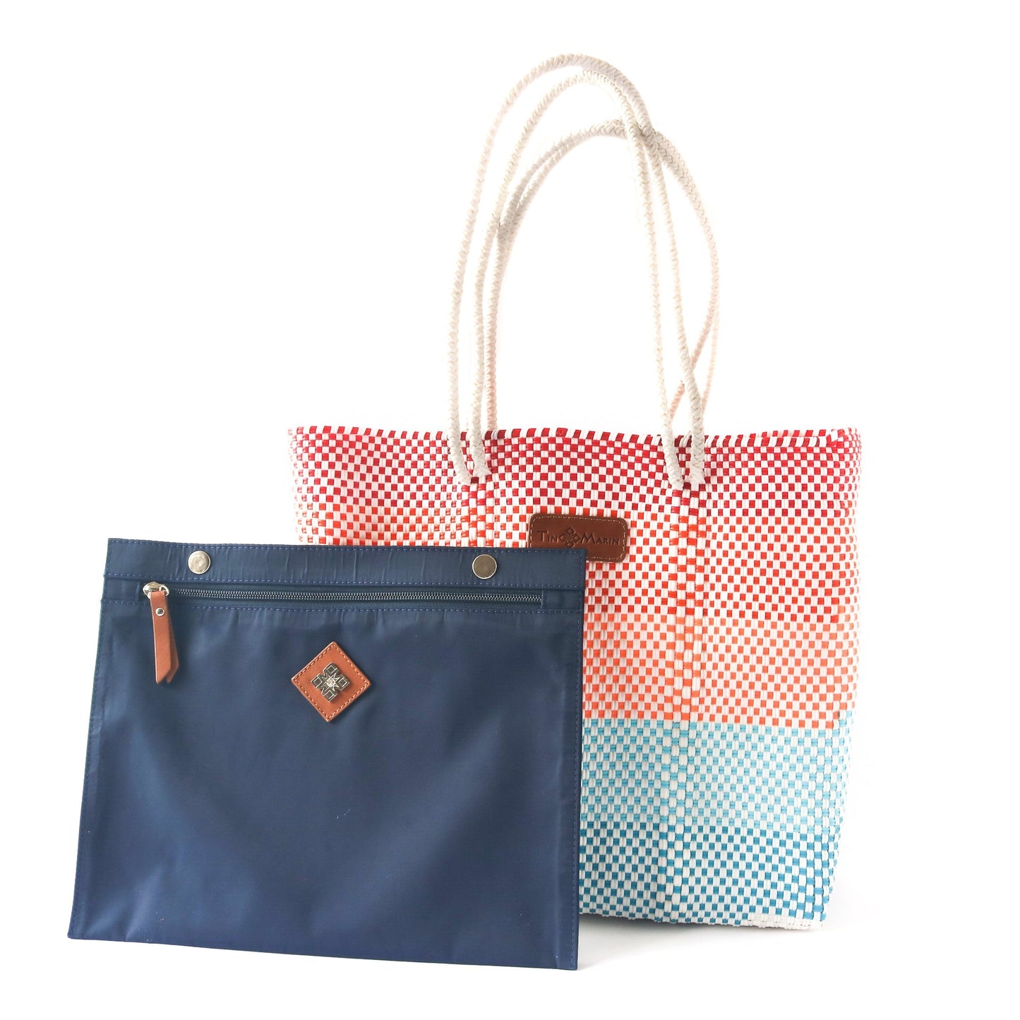 Tin Marin - Sunrise Woven Tote
