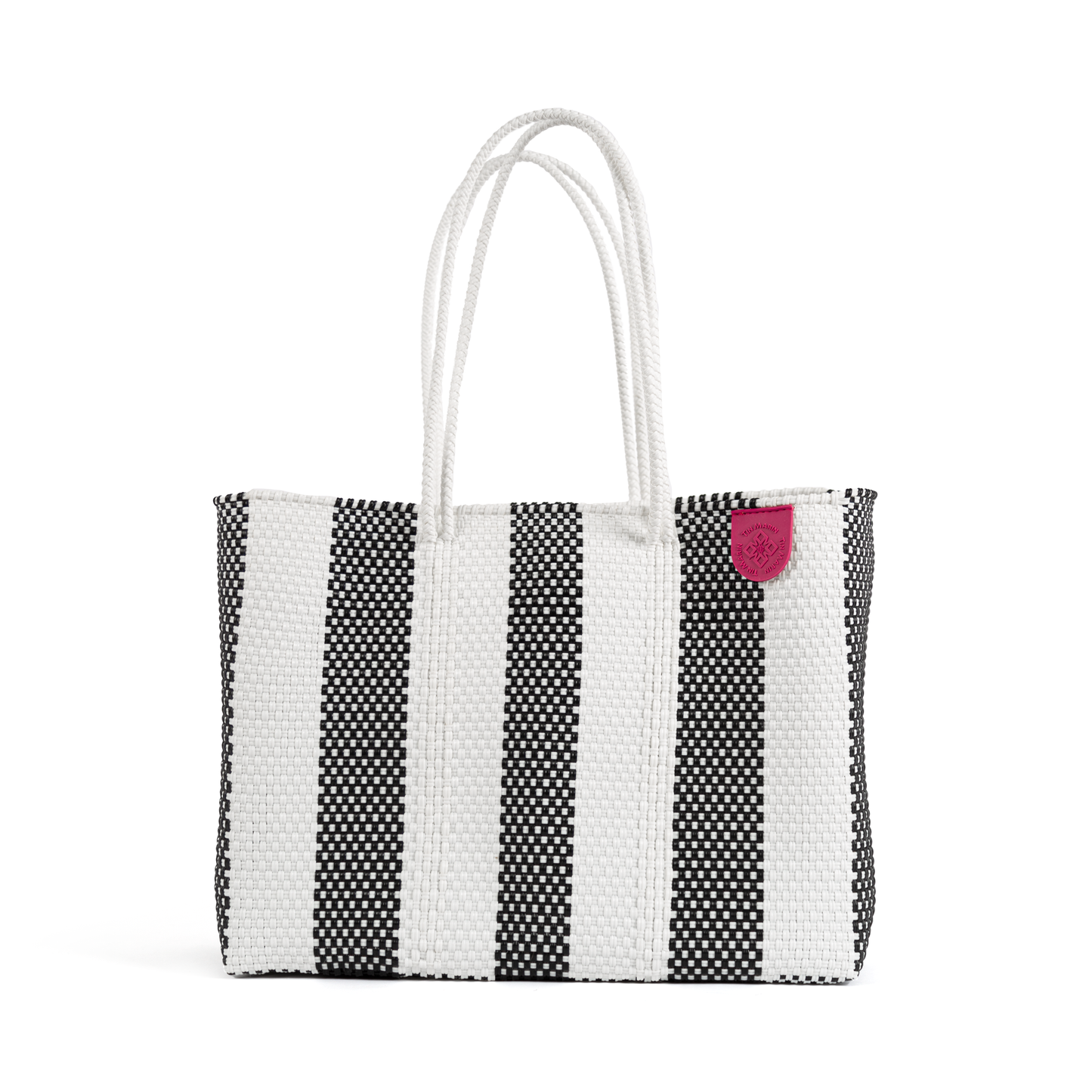 Tin Marin - Zebra Woven Super Tote
