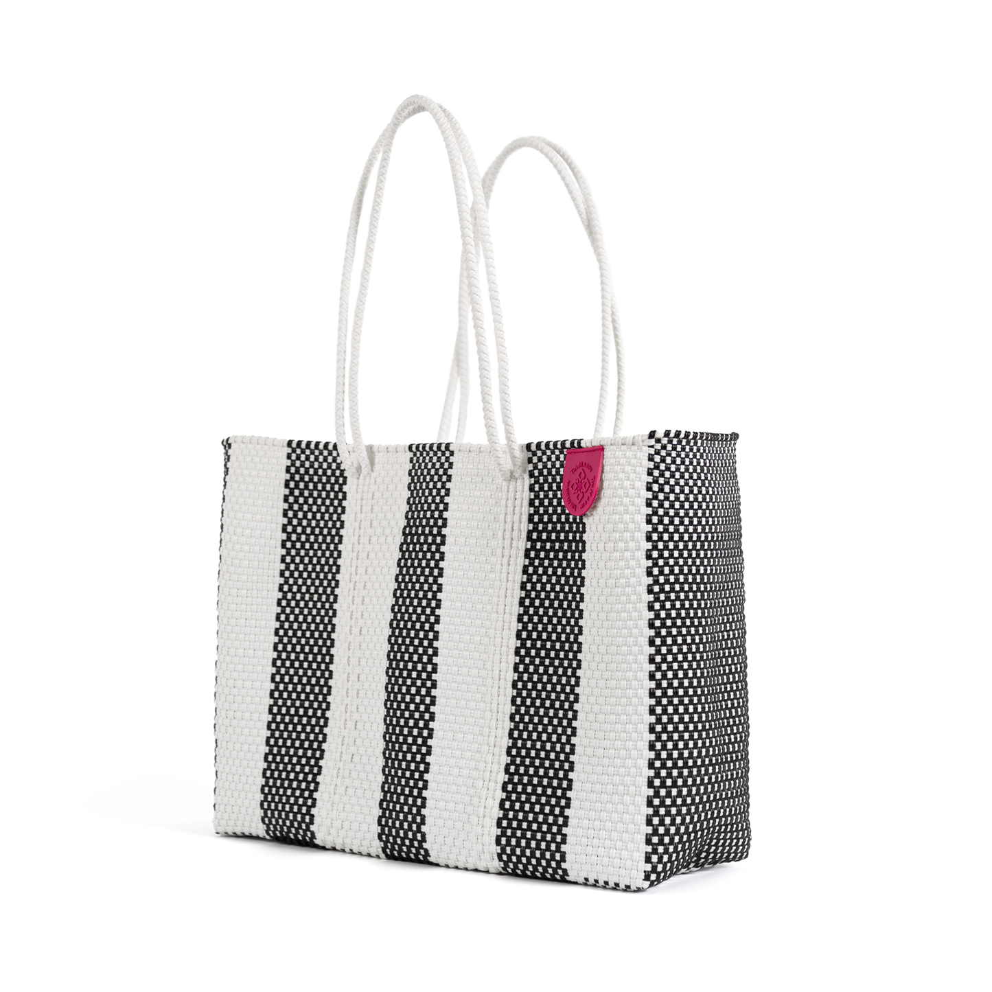 Tin Marin - Zebra Woven Super Tote