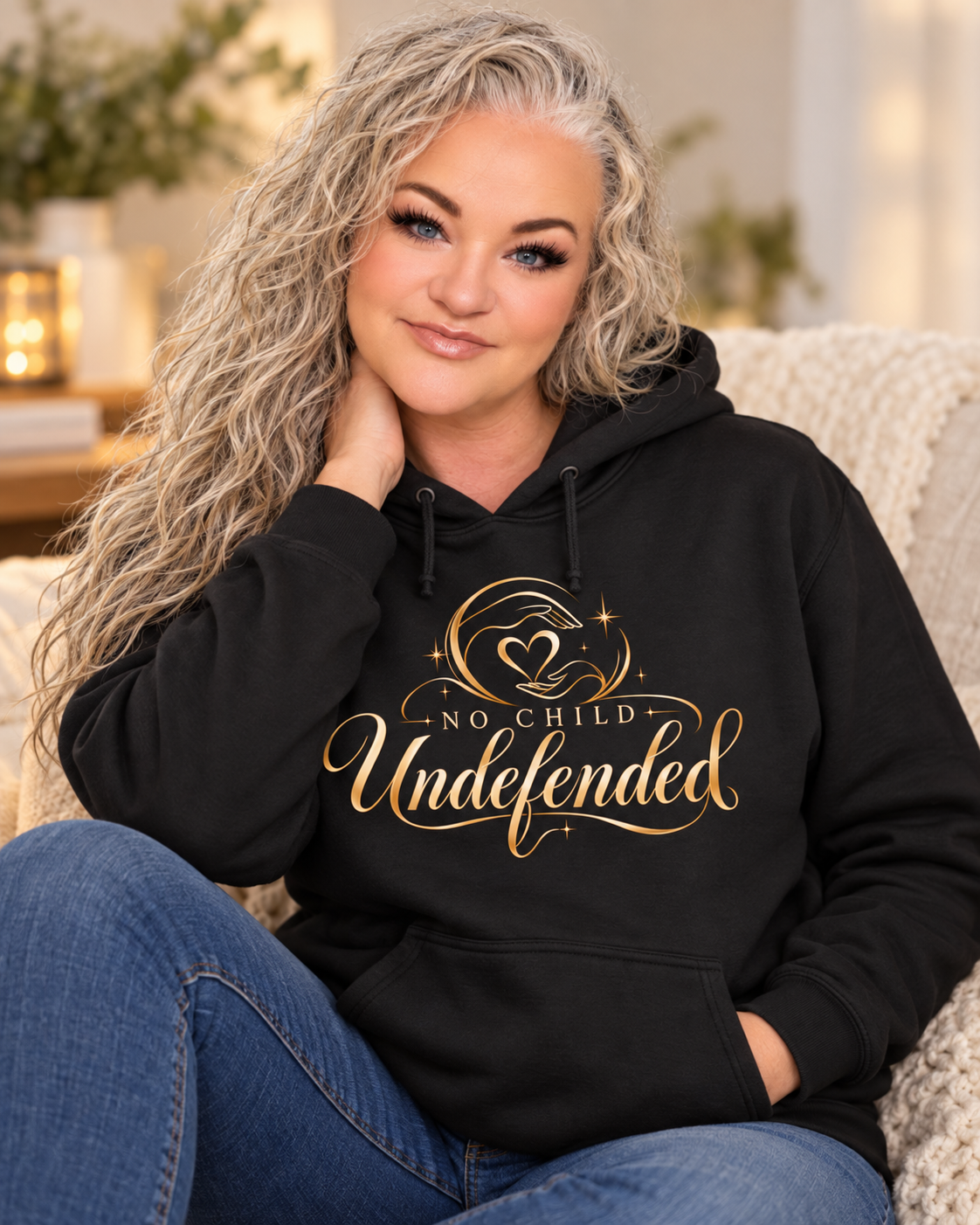 No Child Undefended – Gildan Softstyle Hoodie