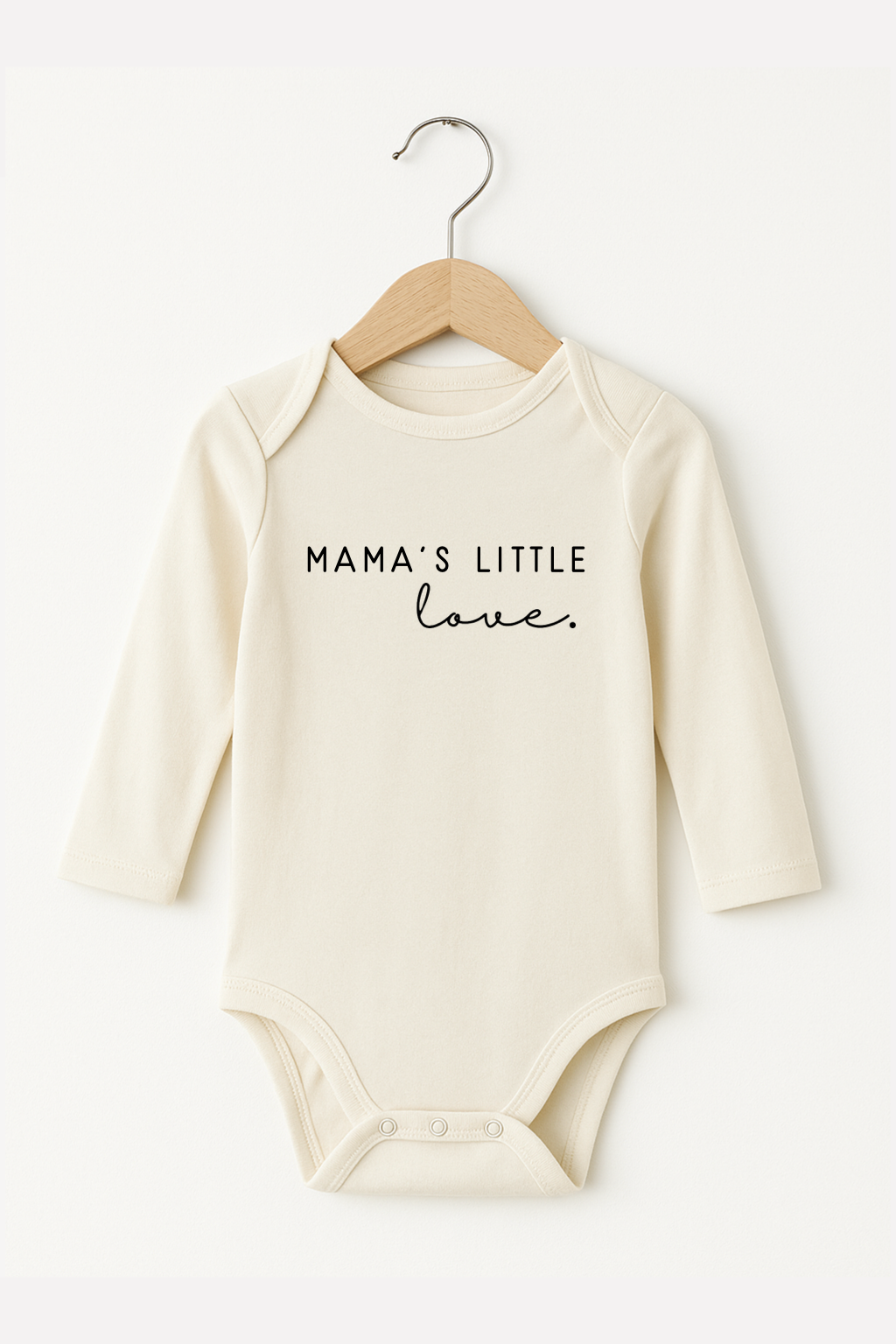 Tenth & Pine - Mama's Little Love Organic Bodysuit Long Sleeve