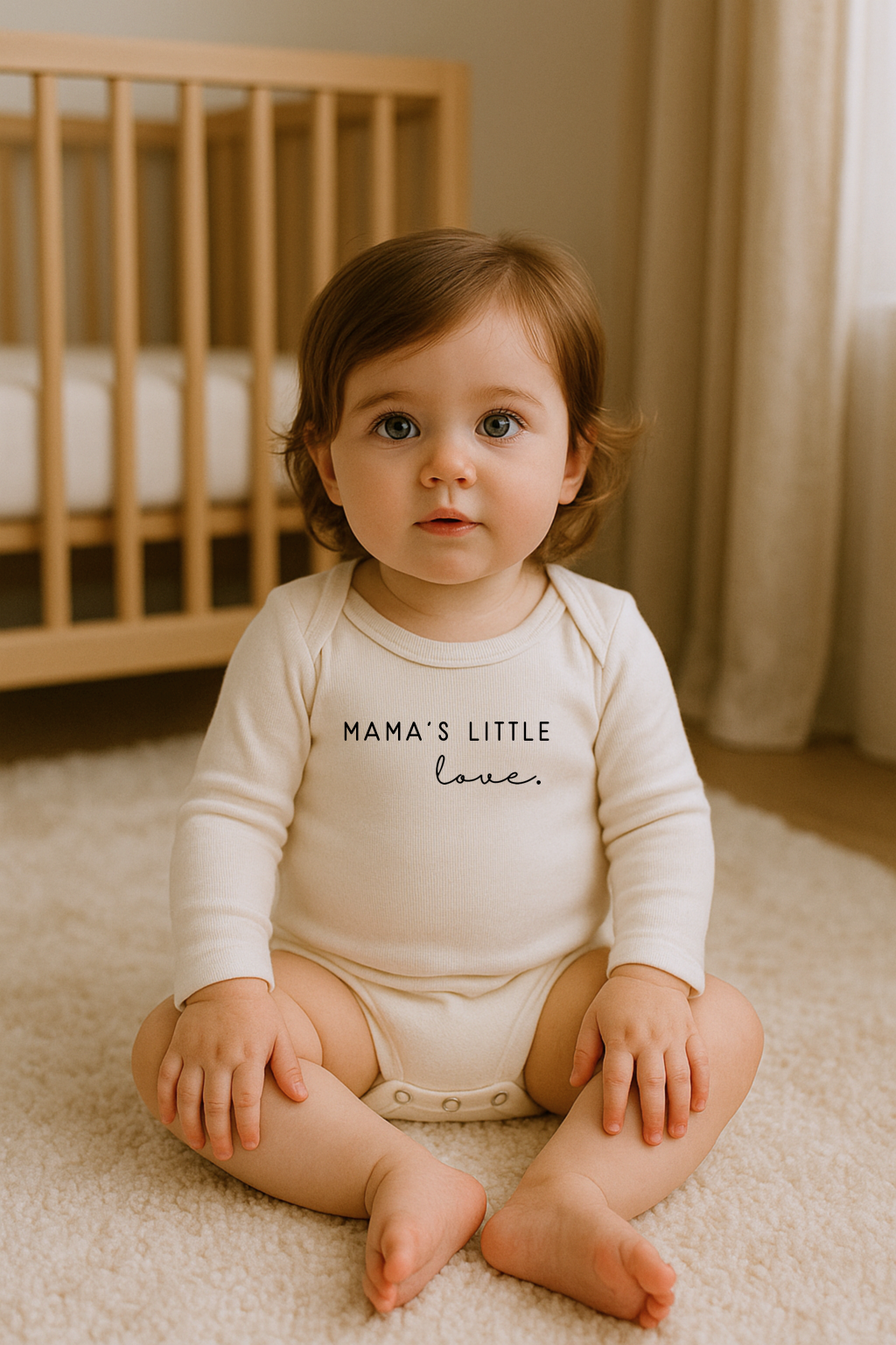 Tenth & Pine - Mama's Little Love Organic Bodysuit Long Sleeve