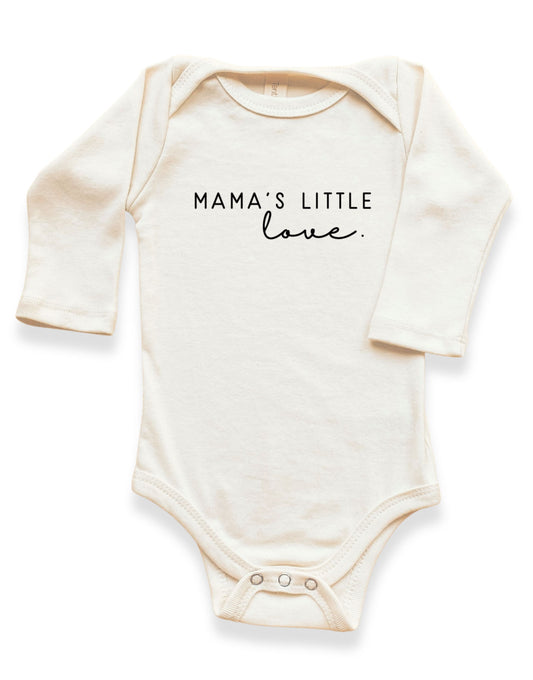 Tenth & Pine - Mama's Little Love Organic Bodysuit Long Sleeve