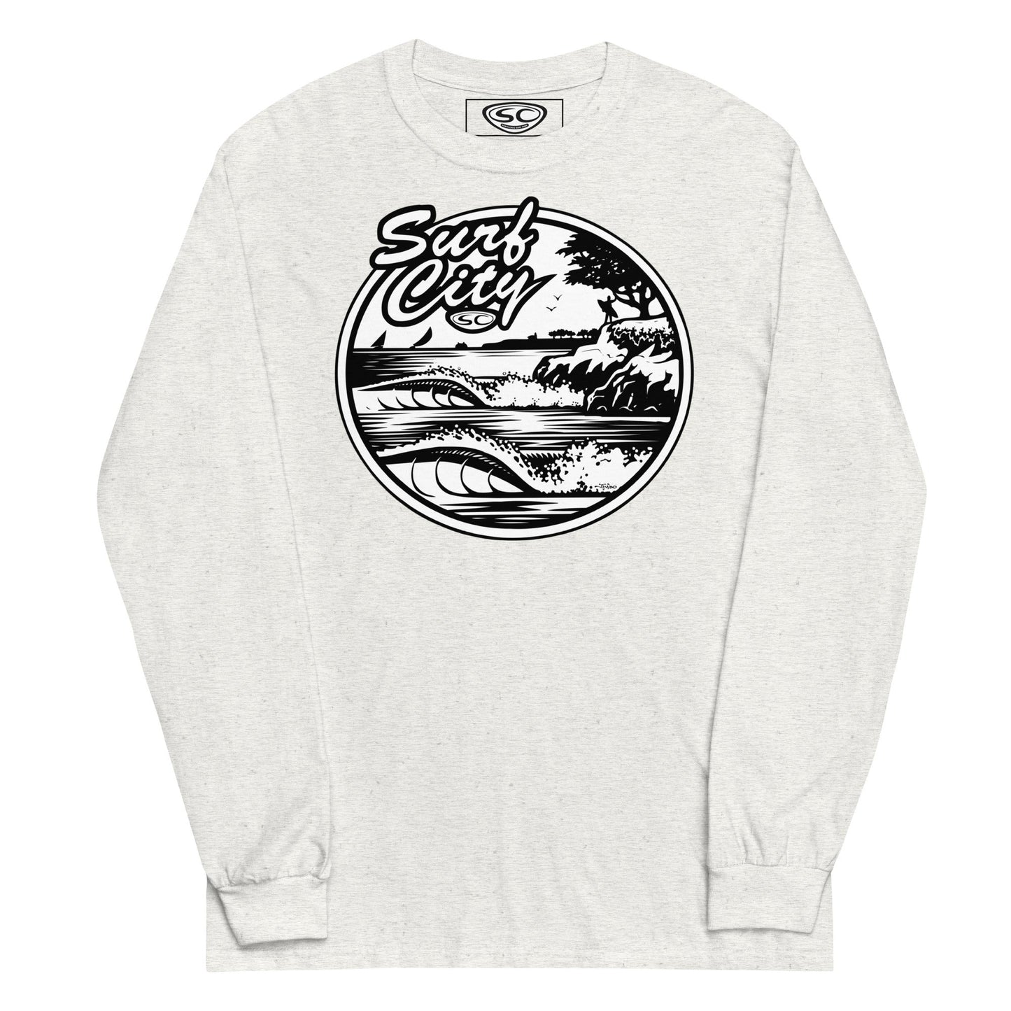 Santa Cruz Surf Shop Surf City Men’s Long Sleeve Shirt