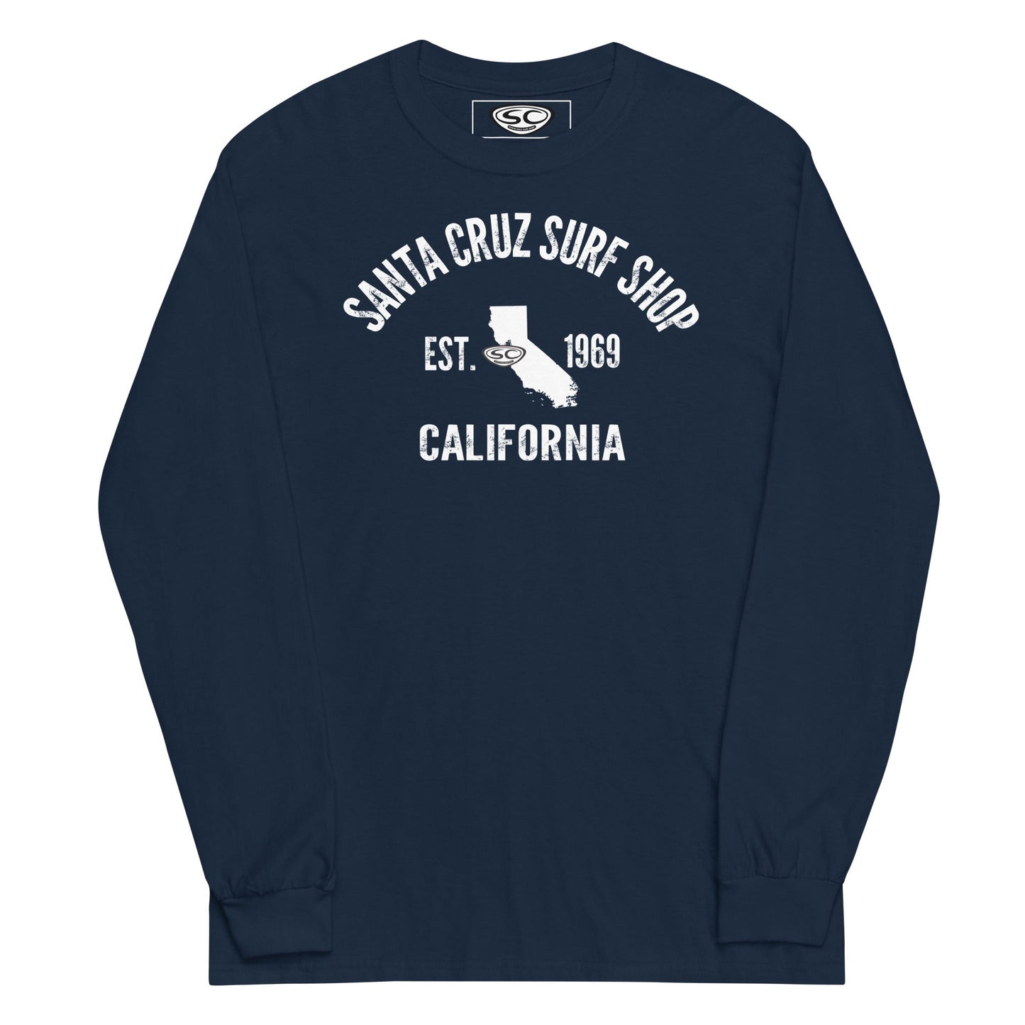 Santa Cruz Surf Shop EST 1969 Long Sleeve Men’s Long Sleeve Shirt