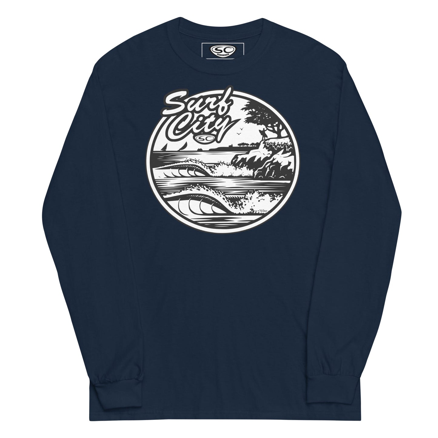 Santa Cruz Surf Shop Surf City Men’s Long Sleeve Shirt
