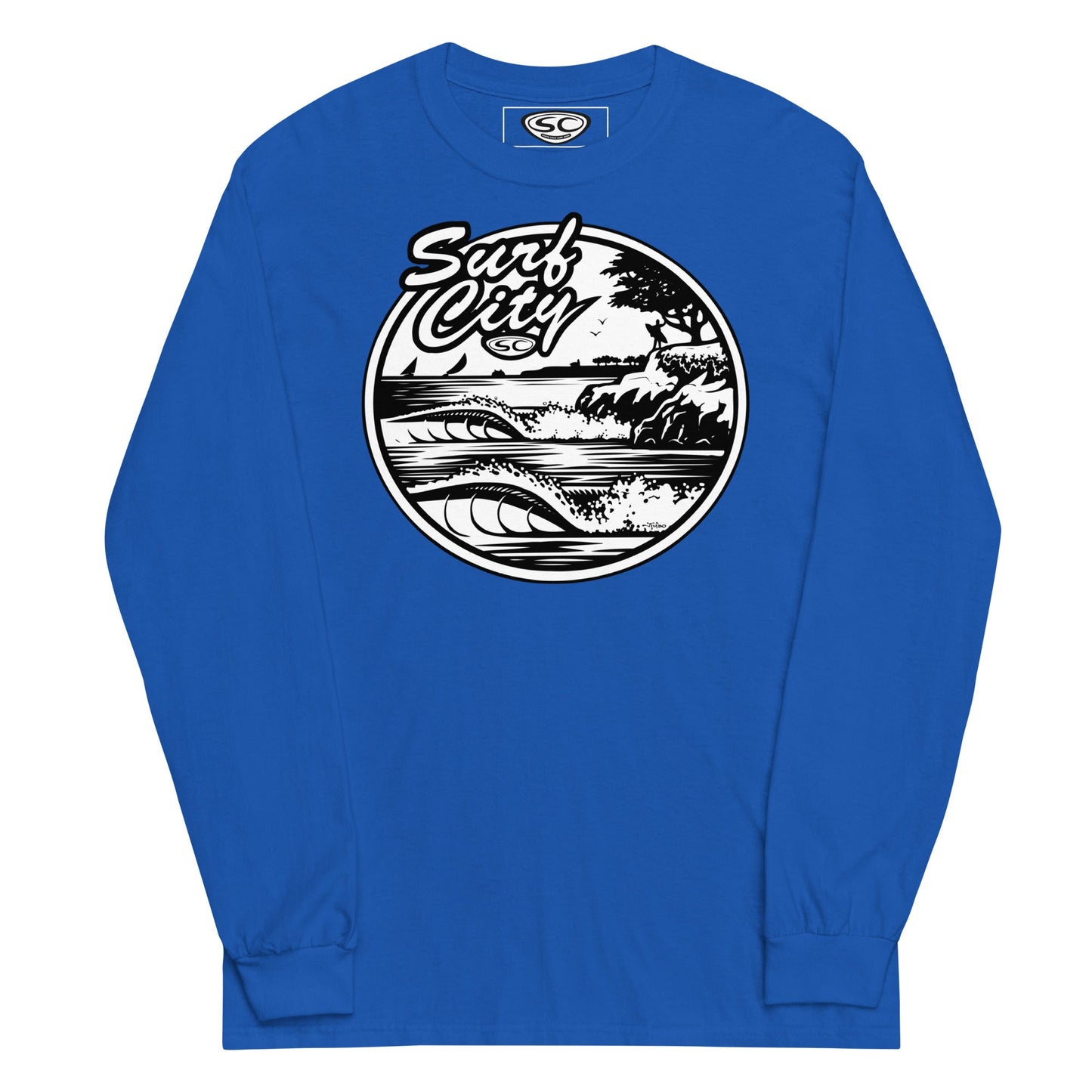 Santa Cruz Surf Shop Surf City Men’s Long Sleeve Shirt