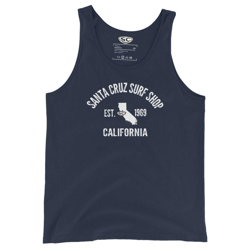 Santa Cruz Surf Shop Since 1969 Men's Tank Top