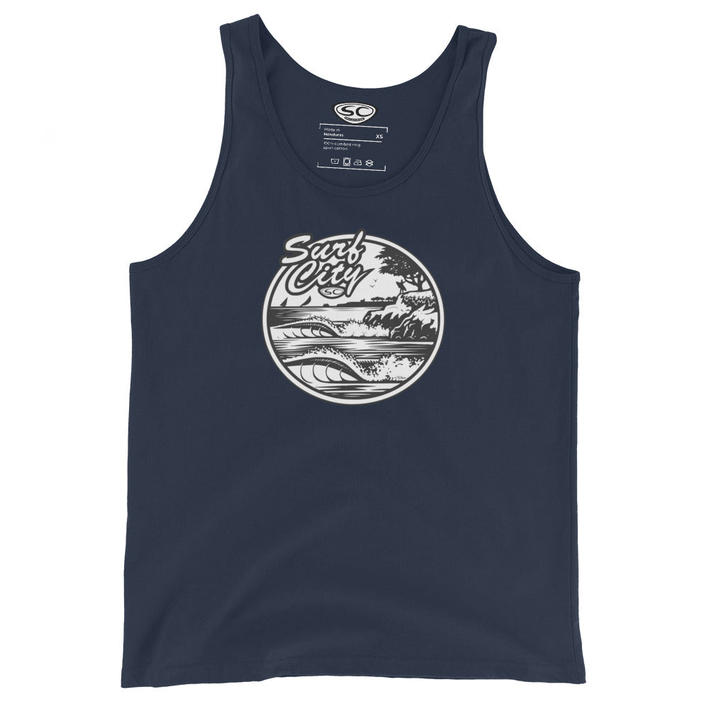 Santa Cruz Surf Shop Surf City Men's Tank Top