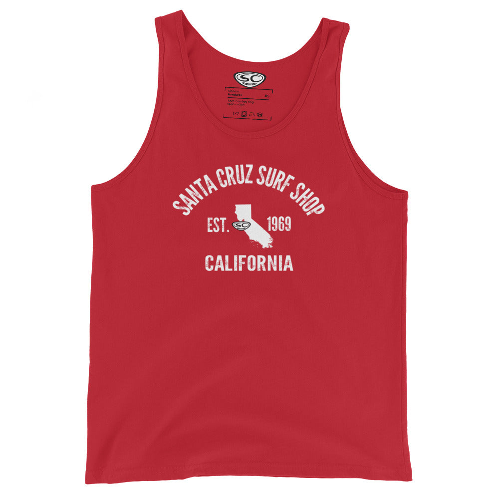 Santa Cruz Surf Shop Since 1969 Men's Tank Top