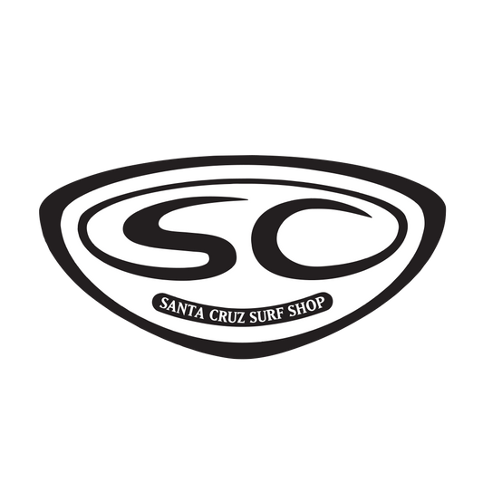 Santa Cruz Surf Shop Shield Large Sticker