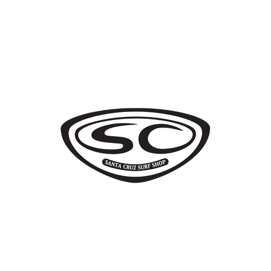 Santa Cruz Surf Shop Shield Medium Sticker