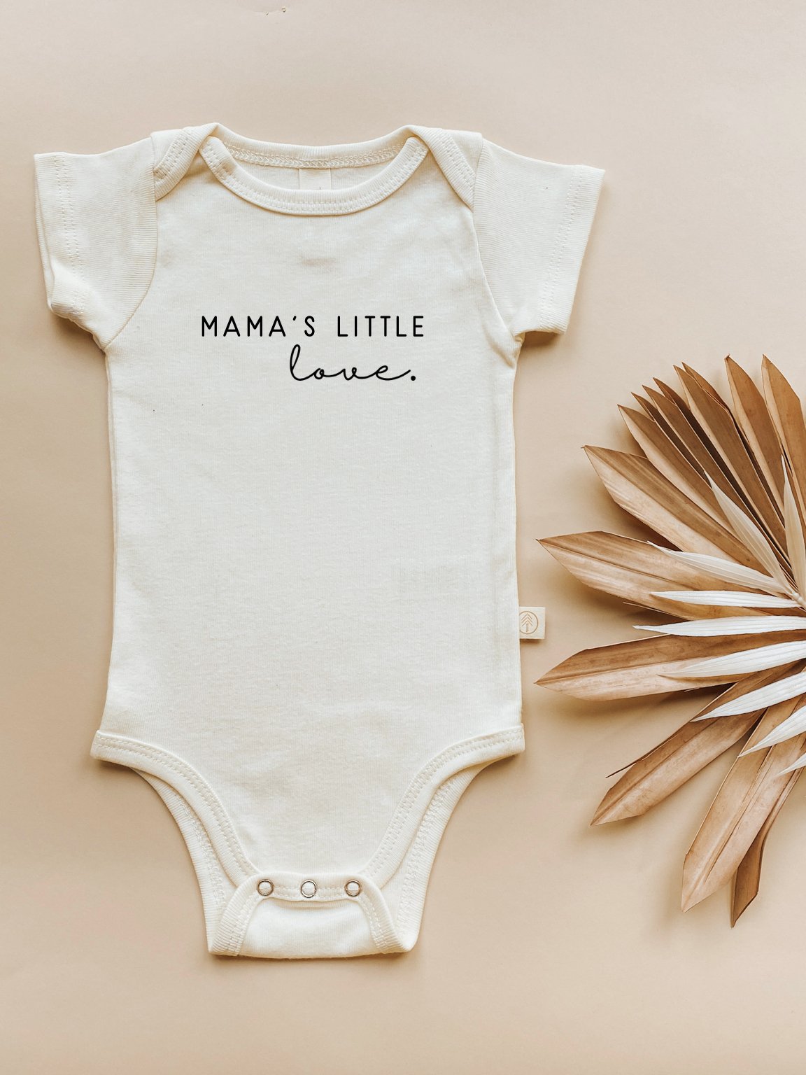 Tenth & Pine - Mama's Little Love Organic Baby Bodysuit