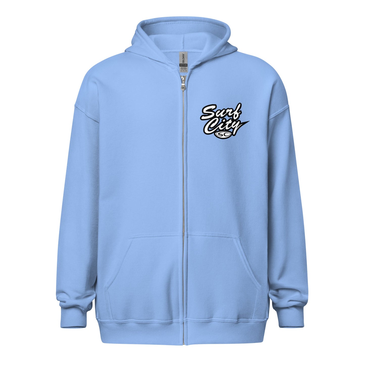 Santa Cruz Surf Shop Surf City Mens Zip Hoodie
