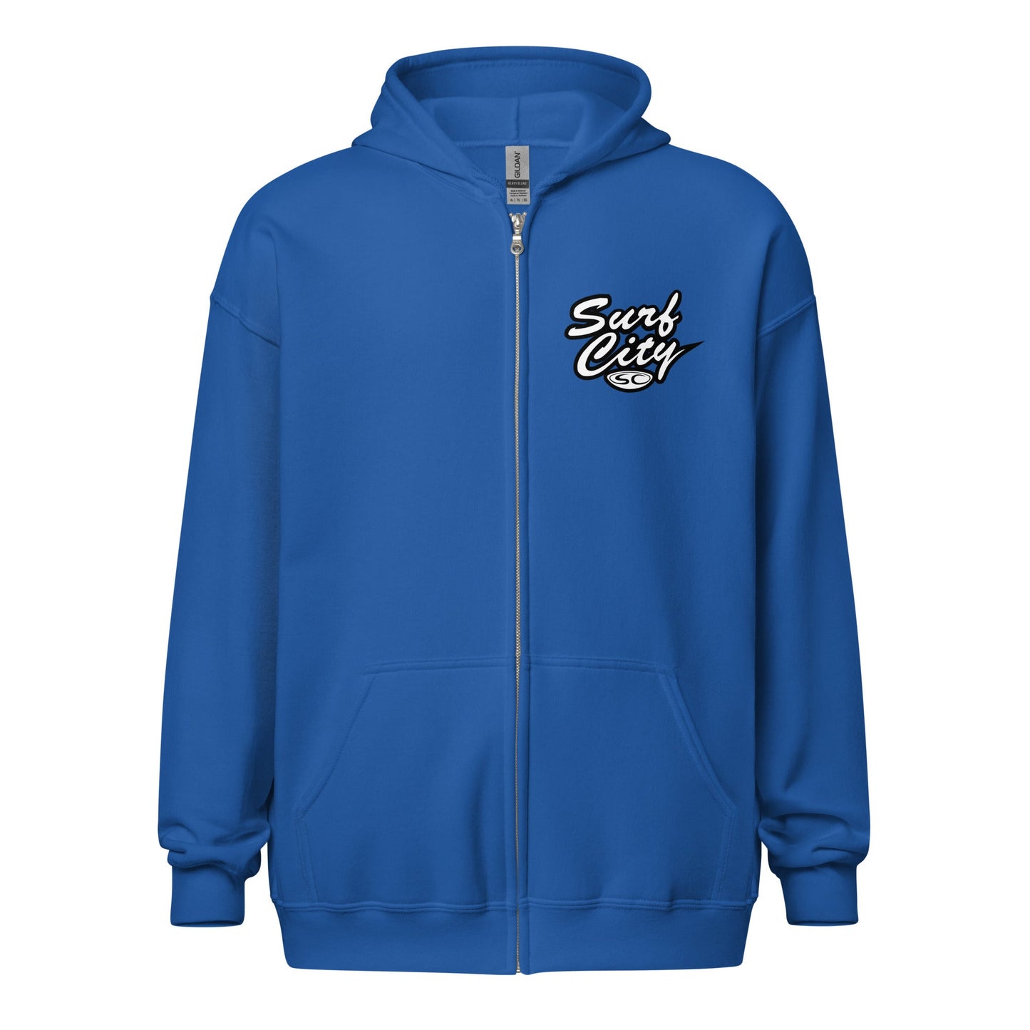 Santa Cruz Surf Shop Surf City Mens Zip Hoodie
