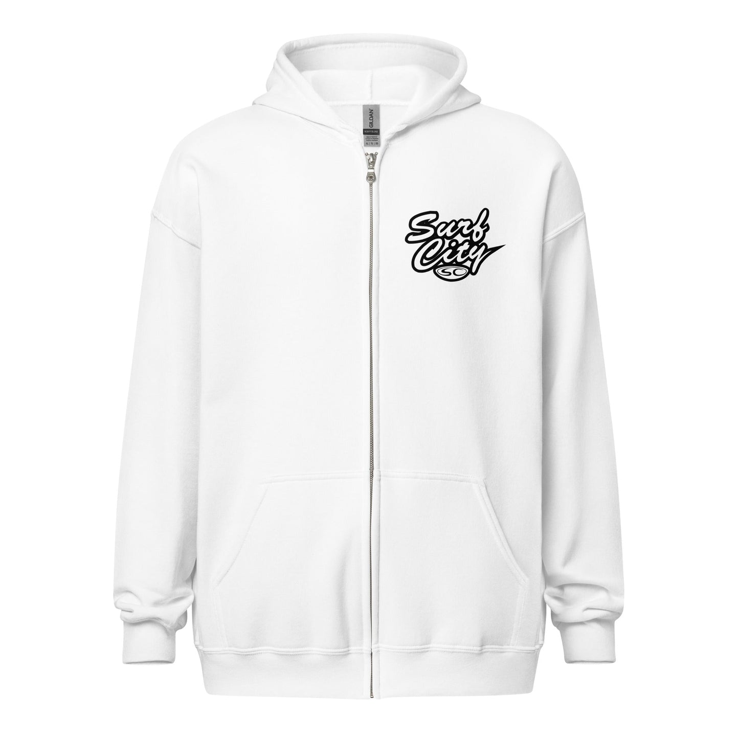 Santa Cruz Surf Shop Surf City Mens Zip Hoodie