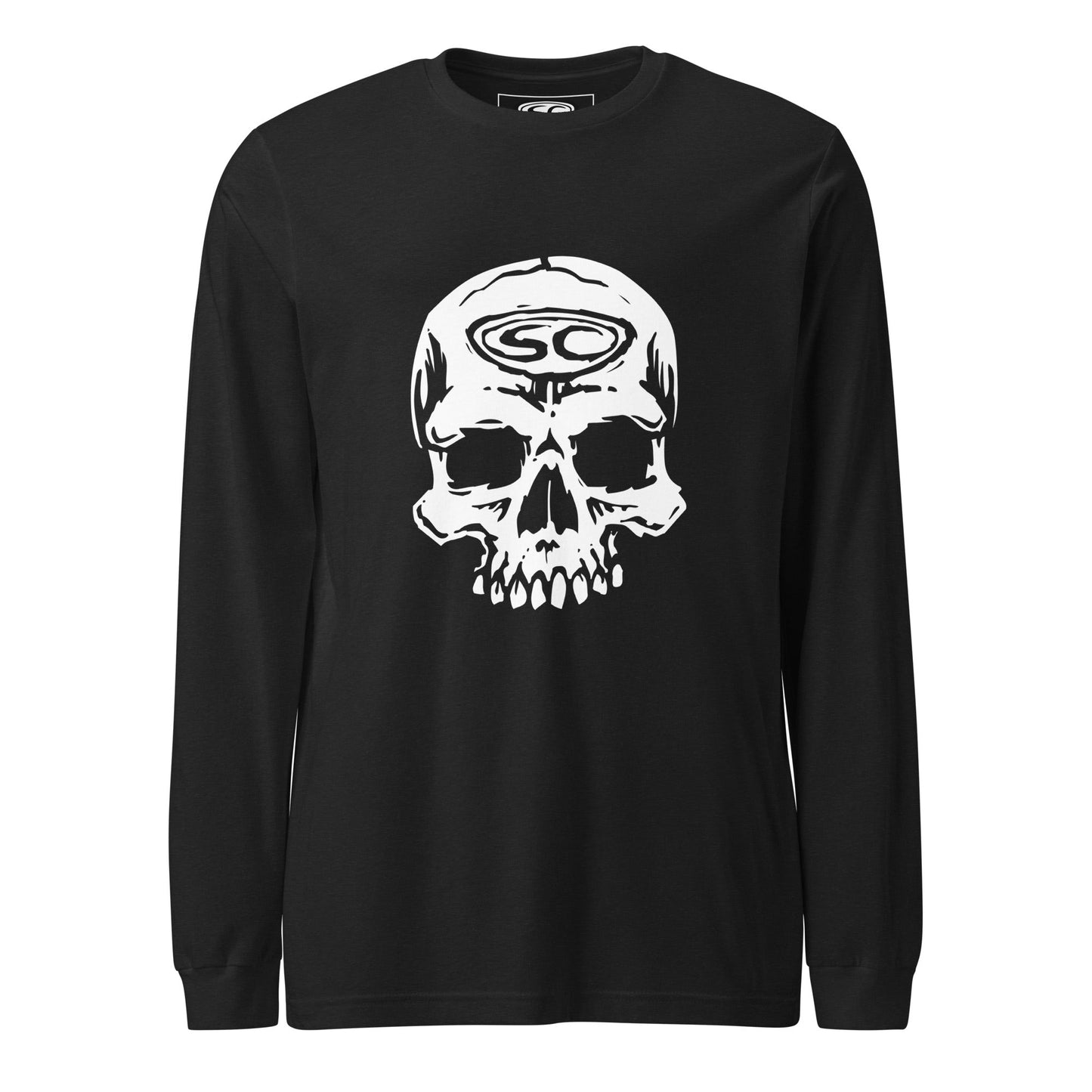 SC Skull Womens Long Sleeve Tee